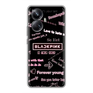 Чехол с музыкальной группой для Realme 10 Pro Plus (BLACKPINK)