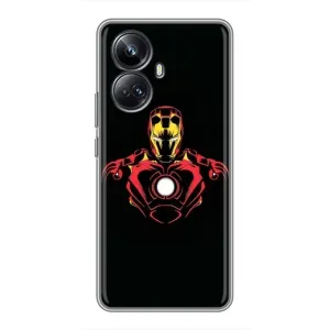 Чехлы с героями Марвел Realme 10 Pro Plus (VPrint) (Человек железный)