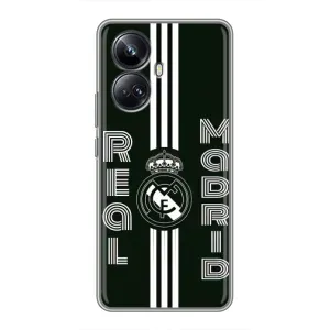 ФК Реал Мадрид чохли для Realme 10 Pro Plus (AlphaPrint) (чорно білий Реал)