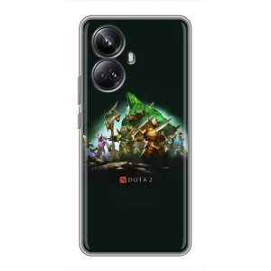 Чехлы с тематикой Киберспорт для Realme 10 Pro Plus (VPrint) (DOTA 2)