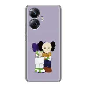 Чехлы для Realme 10 Pro Plus - Bearbrick Louis Vuitton (PREMIUMPrint) (Дружба Беарбрик)