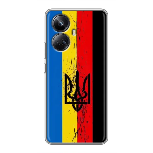 Чехол с принтом «Флаг УПА» для Realme 10 Pro Plus