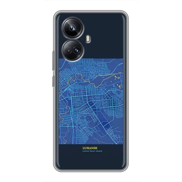 Чехол с принтом «Гуганск» для Realme 10 Pro Plus