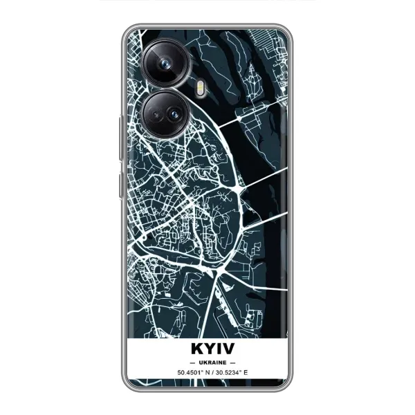 Чехол с принтом «Киев» для Realme 10 Pro Plus