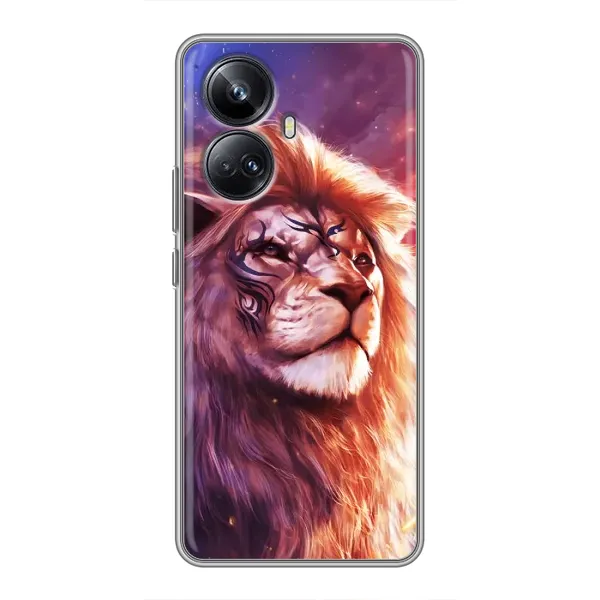 Чехол с принтом «Красочный Лев» для Realme 10 Pro Plus Чехол с принтом «Красочный Лев» для Realme 10 Pro Plus