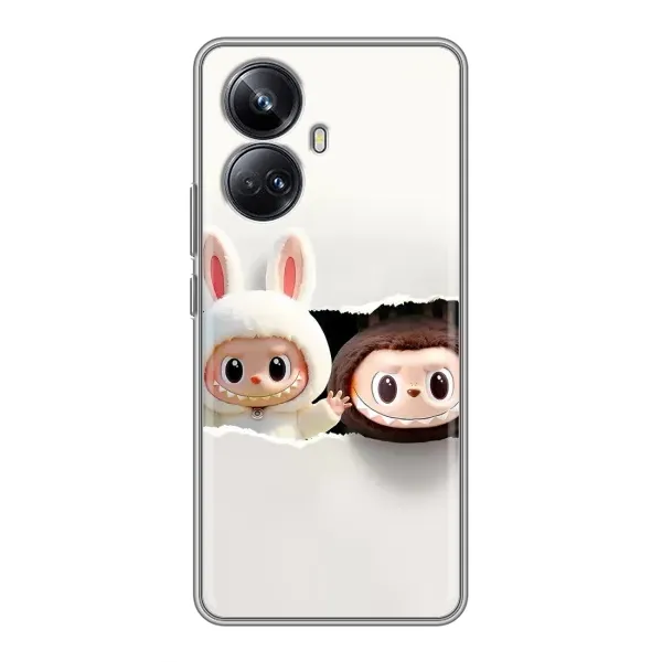 Чохол з принтом «Лабубу» для Realme 10 Pro Plus