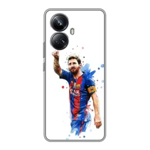 Чехлы Месси для Realme 10 Pro Plus (AlphaPrint) (Лео Месси)
