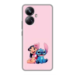 Чохол з принтом Стіч на Realme 10 Pro Plus (Ліло і Стіч)