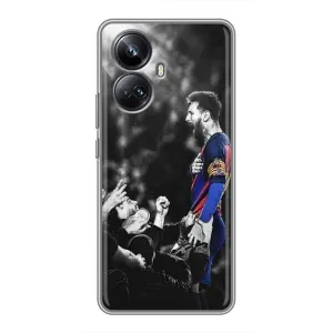 Чехлы Месси для Realme 10 Pro Plus (AlphaPrint) (Lionel Messi)