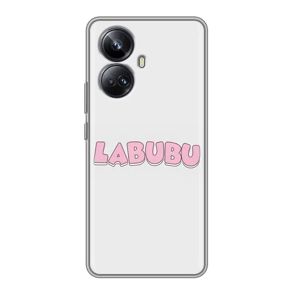 Чохол з принтом «Лого Лабубу» для Realme 10 Pro Plus