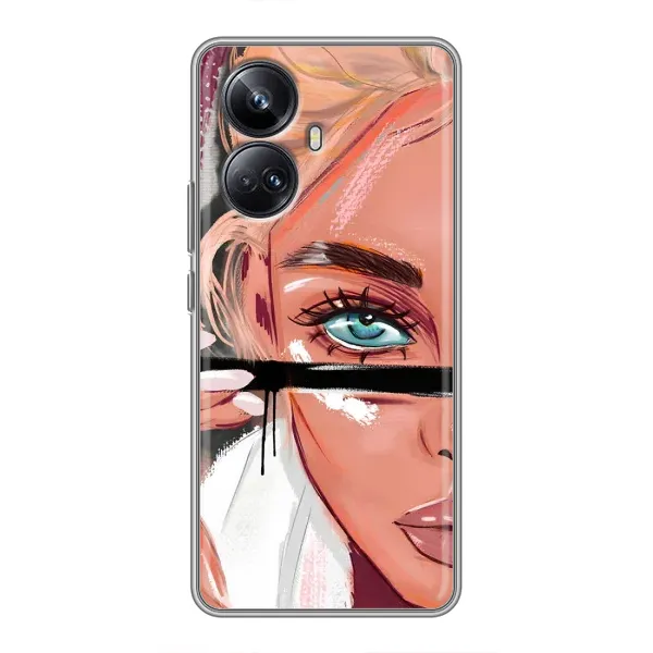 Чохол з принтом «Макіяж» для Realme 10 Pro Plus