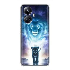 Чехол с принтом «Маленький лев» для Realme 10 Pro Plus