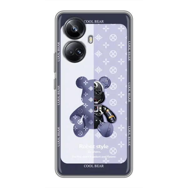 Чехол с принтом «Медвежонок LV» для Realme 10 Pro Plus