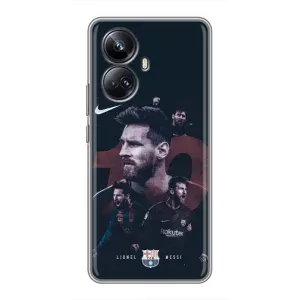 Чехлы Месси для Realme 10 Pro Plus (AlphaPrint) (Месси 10)
