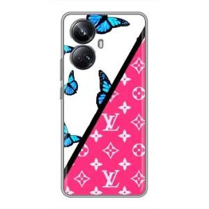 Брендновые Чехлы для Realme 10 Pro Plus - (PREMIUMPrint) (Мода LV)