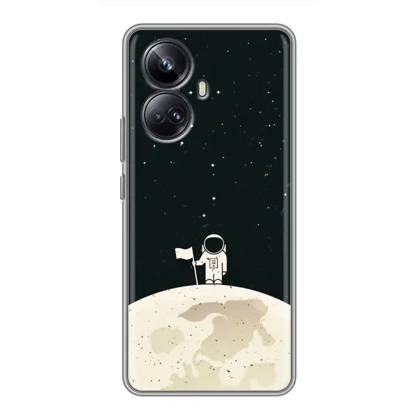 Чохол з принтом «На місяці» для Realme 10 Pro Plus
