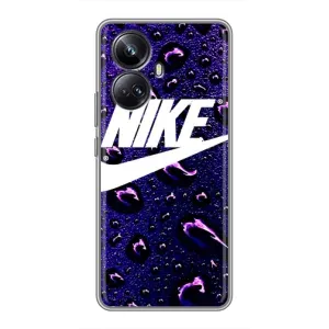 Чехол для Realme 10 Pro Plus - с принтом Найк (AlphaPrint) (Найк принт)