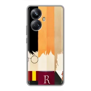 Чехлы с Гарри Поттером для Realme 10 Pro Plus (AlphaPrint) (обложка Гарри Поттера)