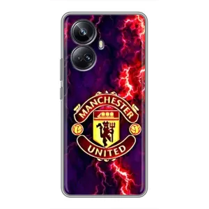 Чохол Манчестер Юнайтед для RealMe 10 Pro Плюс (AlphaPrint) (вогняний Манчестер)
