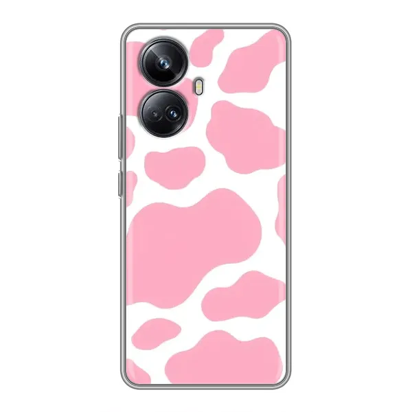 Чохол з принтом «Рожевий принт» для Realme 10 Pro Plus