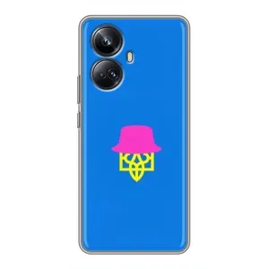 Чехлы для Realme 10 Pro Plus Укр. Символика (AlphaPrint) (Шапка на гербу)