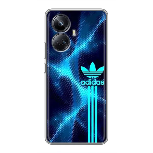 Чехол с принтом «Синий Адидас» для Realme 10 Pro Plus