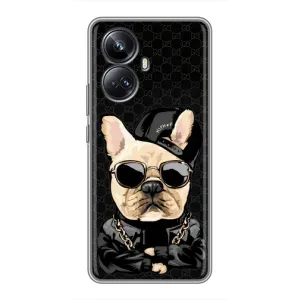 Чехлы с крутыми принтами для Realme 10 Pro Plus - (PREMIUMPrint) (Стильная собака)