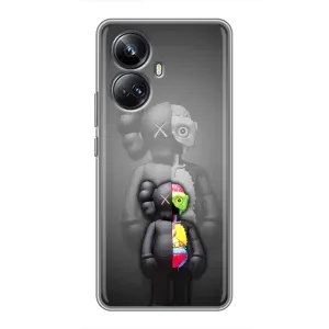 Чехлы для Realme 10 Pro Plus - Bearbrick Louis Vuitton (PREMIUMPrint) (Тело Bearbrick)