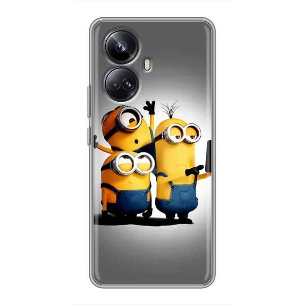 Чехол с принтом «Три миньона» для Realme 10 Pro Plus Чехол с принтом «Три миньона» для Realme 10 Pro Plus