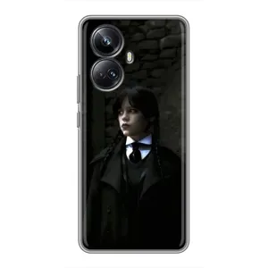 Чохол з дизайном Венздей 2 на Realme 10 Pro Plus (Темний стиль Венздей)