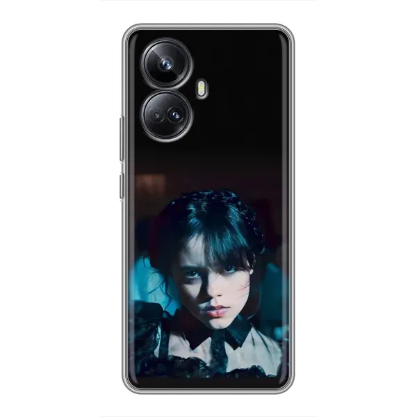 Чохол з принтом «погляд Венздей» для Realme 10 Pro Plus