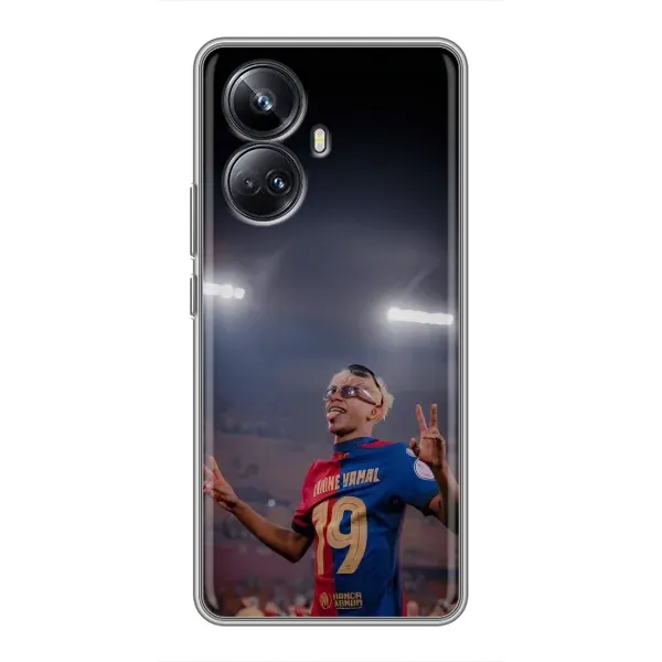 Чехол с принтом «Ямаль на стадионе» для Realme 10 Pro Plus