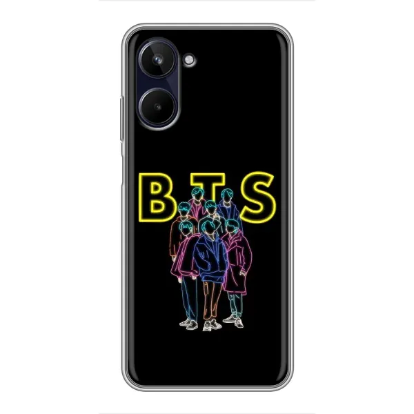 Чехол с принтом «BTS стайл» для Realme 10