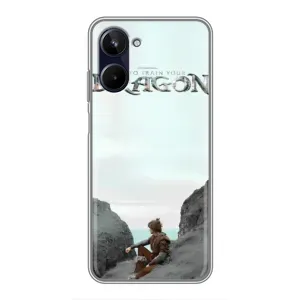Чохол як приборкати дракона на Realme 10 (Дракон лого)