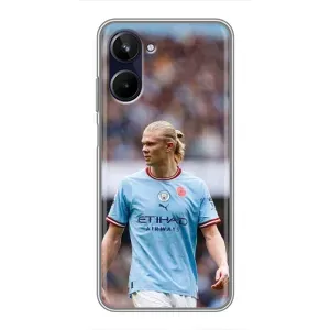 Чехлы с футболистом Ерлинг Холанд для Realme 10 (AlphaPrint) (Эрлинг Холанд)