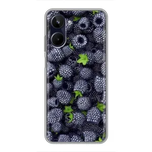 Чехлы с Фруктами для Realme 10 (VPrint) (Ежевика)