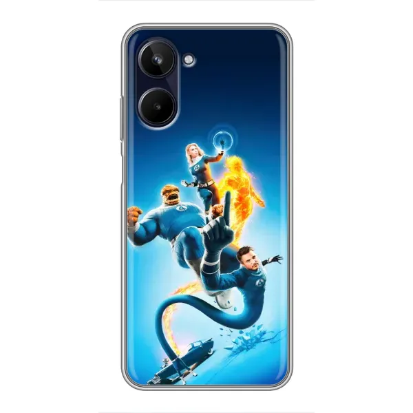 Чохол з принтом «Герої Фантастична Четвірка» для Realme 10 Чохол з принтом «Герої Фантастична Четвірка» для Realme 10