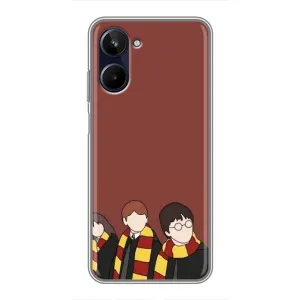 Чохли з Гаррі Поттером для Realme 10 (AlphaPrint) (Гарі з друзями)