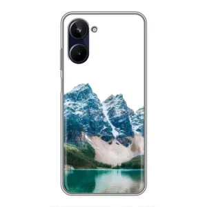 Силиконовый чехол с КАРТИНКАМИ лето для Realme 10 (AlphaPrint) (Гори)
