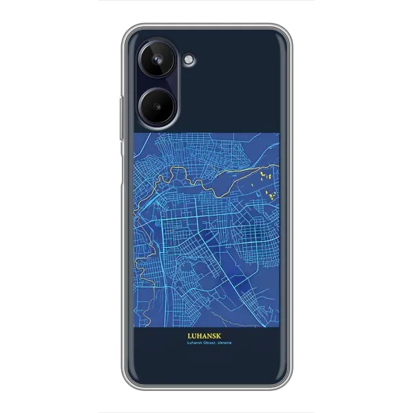 Чехол с принтом «Гуганск» для Realme 10
