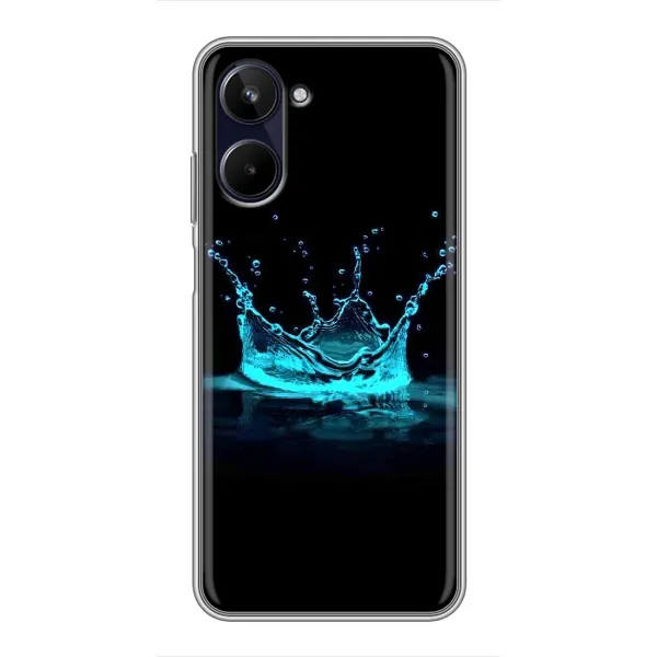 Чехол с принтом «Капля короны» для Realme 10