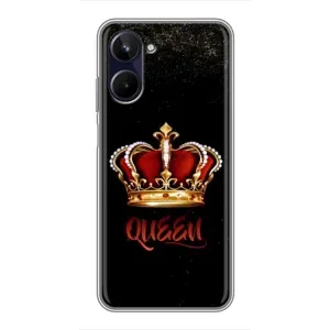 Чехол с Короной Реалми 10 - (AlphaPrint) (Корона короля)