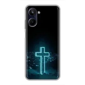 Чехол для Realme 10 (AlphaPrint) - (Христианские)