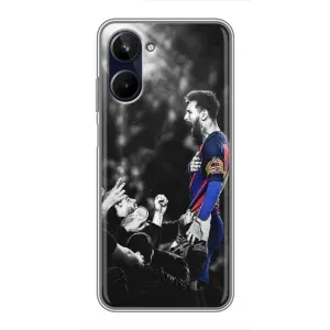 Чехлы Месси для Realme 10 (AlphaPrint) (Lionel Messi)