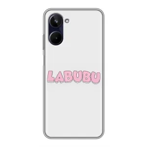 Чохол з принтом «Лого Лабубу» для Realme 10
