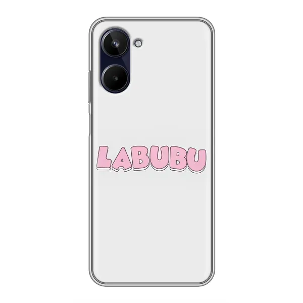 Чохол з принтом «Лого Лабубу» для Realme 10