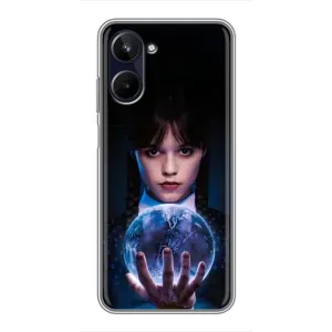 Чохол з принтом «Магічна сфера Венздей» для Realme 10