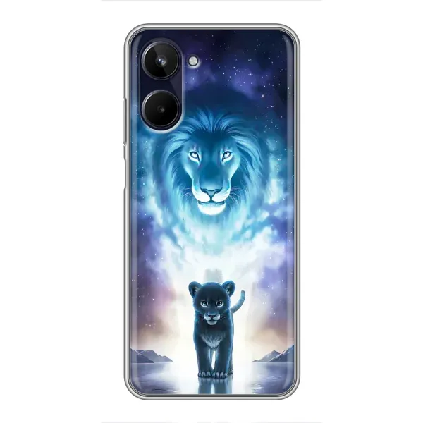 Чехол с принтом «Маленький лев» для Realme 10