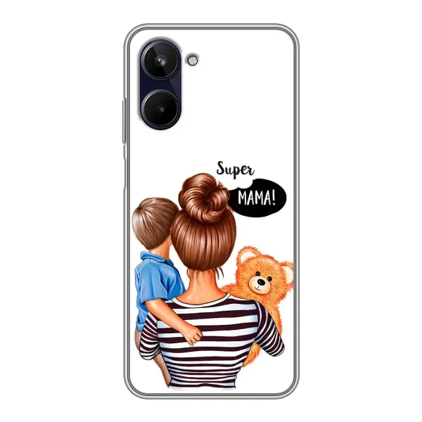 Чехол с принтом «Мама с сыном» для Realme 10 Чехол с принтом «Мама с сыном» для Realme 10