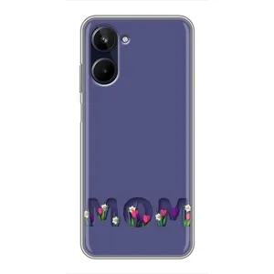Чехлы для мамы на Realme 10 (Мама в цветах)